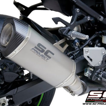 SC Project SC1 M K34 T113T Slip On Titanium Exhaust For Kawasaki Z900 2