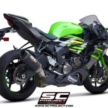 SC Project SC1 M K35 T113C Slip On Carbon Fiber Exhaust For Kawasaki Ninja ZX 6R 636 1