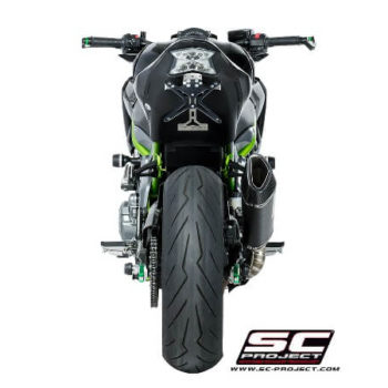 SC Project SC1 R K25 90C Slip On Carbon Fiber Exhaust For Kawasaki Z900 2