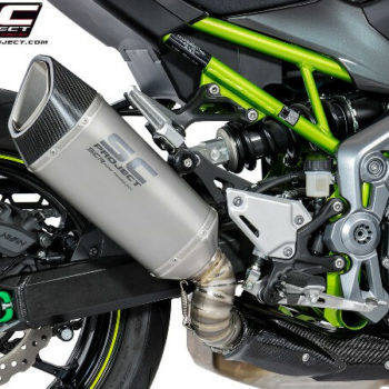 SC Project SC1 R K25 90T Slip On Titanium Exhaust For Kawasaki Z900 2