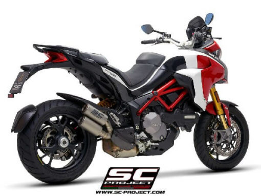 SC Project Twin CRT D30 DT36T slip on Titanium Exhaust For Ducati Multistrada 1260 1