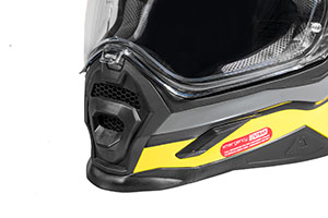 Touratech Black Aventuro Carbon 2 Dual Sport Helmet Custom Elements