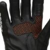 Bikeratti Meridian Black Orange Riding Gloves 4