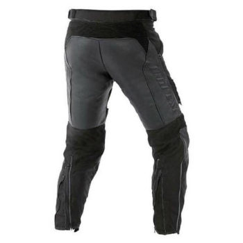 Dainese Horizon Leather Tex Black Riding Pants 1