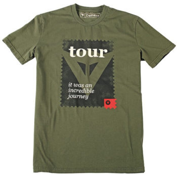 Dainese Post Card Army Green T Shirt