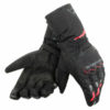 Dainese Tempest Unisex D Dry Long Black Red Riding Gloves