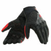 Dainese X Moto Black Fluorescent Red Riding Gloves