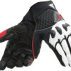 Dainese X Moto Black White Lava Red Riding Gloves