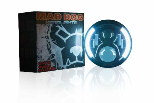 Maddog HR60 Orange blue Headlight 1