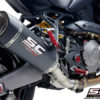 SC Project SC1 R D25 91C Slip On Carbon Fiber Exhaust Ducati Monster 821 1