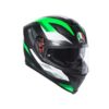 AGV K5 S Multi Plk Marble Matt Black White Green Full Face Helmet new