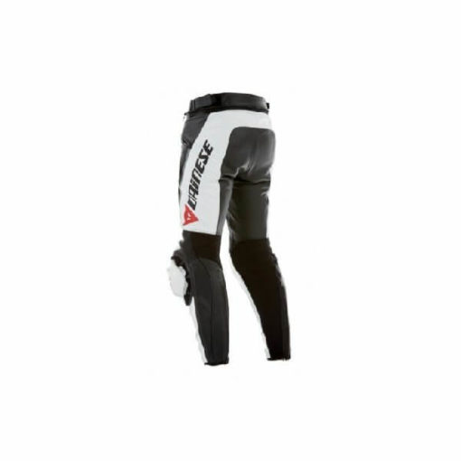 Dainese Delta Pro C2 Perforated Black White Leather Riding Pant 2020 A