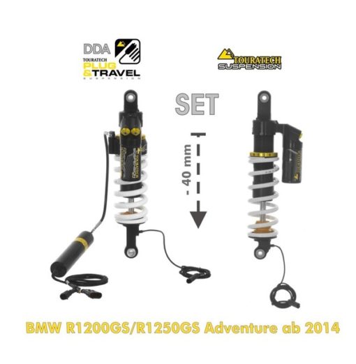 Touratech 40 mm plug and Travel Lowering Suspension Set For BMW R1200 GS Adventure R1250 GS Adventure 1