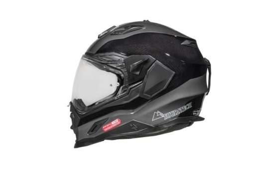 Touratech Black Aventuro Carbon 2 Duel Sport Helmet 2