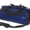 Touratech Black Blue Dry Bag Adventure Rack Pack Luggage Bag