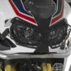 Touratech Black Headlight Protector With Quick Release For Honda CRF1000L Africa Twin 2
