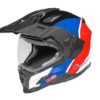 Touratech Red Blue Aventuro Carbon 2 Sport Duel Sport Helmet 1