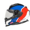 Touratech Red Blue Aventuro Carbon 2 Sport Duel Sport Helmet 2