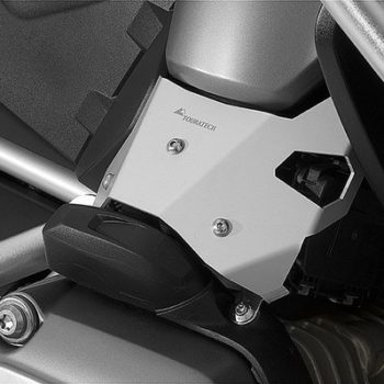 Touratech Silver Butterfly Valve Guard For BMW 2