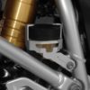 Touratech Silver Rear brake fluid reservoir guard For BMW 2
