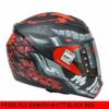 LS2 FF352 Rookie Fly Demon Matt Black Red Full Face Helmet