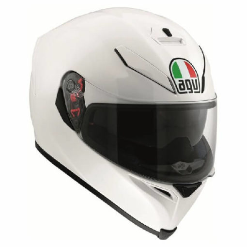 AGV K5 S Solid Gloss White Full Face Helmet