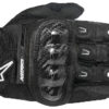 Alpinestars Megawatt Hard Knuckle Black Riding Gloves 2020 A