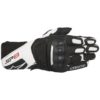 alpinestars sp8 v2 gloves black white