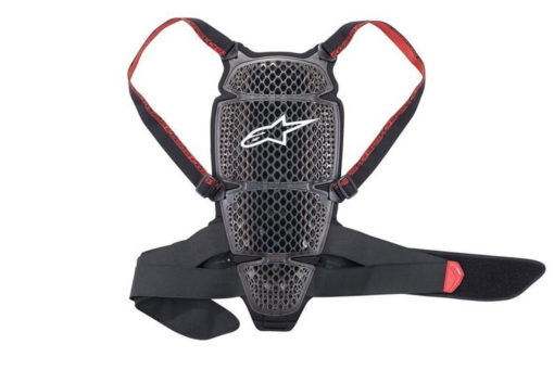 Alpinestars Nucleon KR CELL Smoke Black Red Back Protector