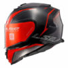 LS2 FF800 Storm Classy Gloss Black Red Full Face Helmet 1