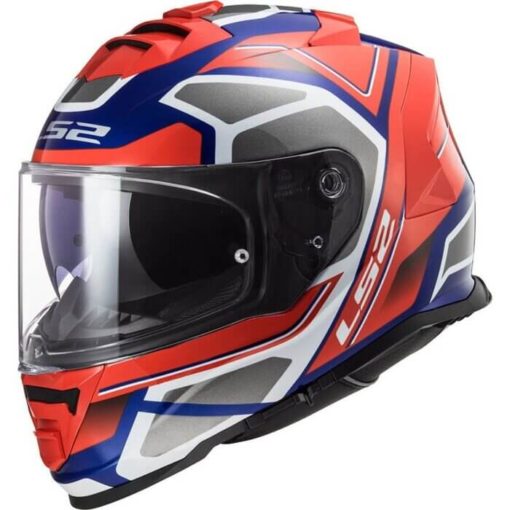 LS2 FF800 Storm Faster Gloss Blue Red Full Face Helmet