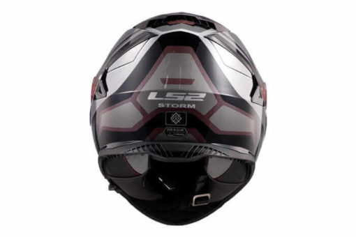 LS2 FF800 Storm Faster Gloss Titanium Full Face Helmet 1