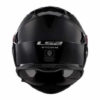 LS2 FF800 Storm Gloss Solid Black Full Face Helmet 1