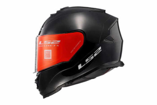 LS2 FF800 Storm Gloss Solid Black Full Face Helmet