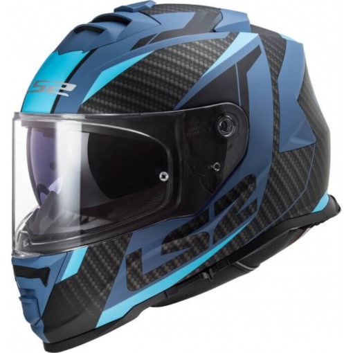 LS2 FF800 Storm Race Gloss Blue Full Face Helmet