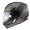 LS2 FF902 Scope Axis Matt Black Titanium Flip Up Helmet