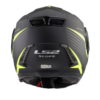 LS2 FF902 Scope Skid Matt Black Fluorescent Yellow Flip Up Helmet 1