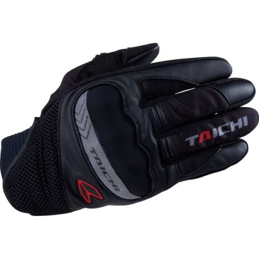 RS Taichi Scout Mesh Black Red Gloves
