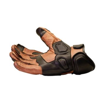 TBG Rider Black Brown Riding Gloves 2