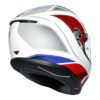 AGV K6 Hyphen Gloss White Red Blue Multi Full Face Helmet 3