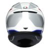 AGV K6 Hyphen Gloss White Red Blue Multi Full Face Helmet 4