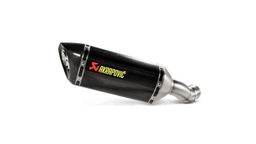 Akrapovic Carbon Fibre Slip On Exhaust For Kawasaki Z900 NEW