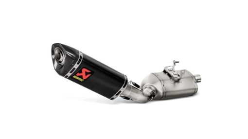 Akrapovic Carbon Fibre Slip On For Triumph Street Triple 765 S R RS