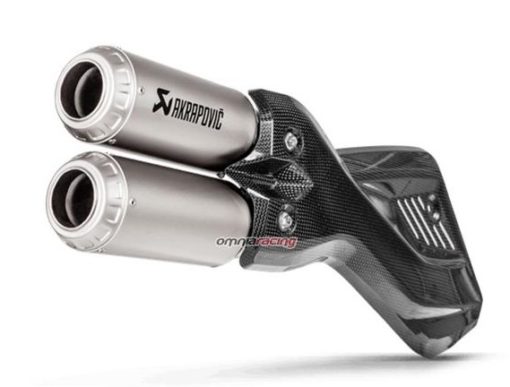 Akrapovic Titanium Slip On Exhaust For Ducati Multistrada 950 1200