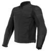 Daines Agile Perforated Leather Matte Black Riding Jacket