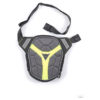 Dainese D Exchange Black Fluorescent Yellow Leg Bag