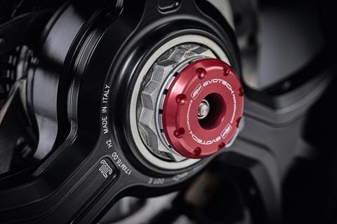Evotech EP Rear Spindle Bobbins For Ducati Multistrada 2018 2020 2
