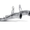 Akrapovic Titanium Megaphone Slip On Exhaust For Kawasaki Ninja 10002014 2019