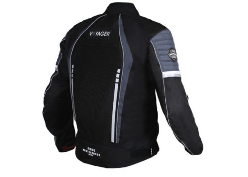 BBG Voyager Black Grey Riding Jacket 2 1