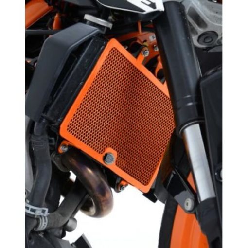 R&G Orange Radiator Guard for KTM Duke 200/ 390 (20142018) Custom